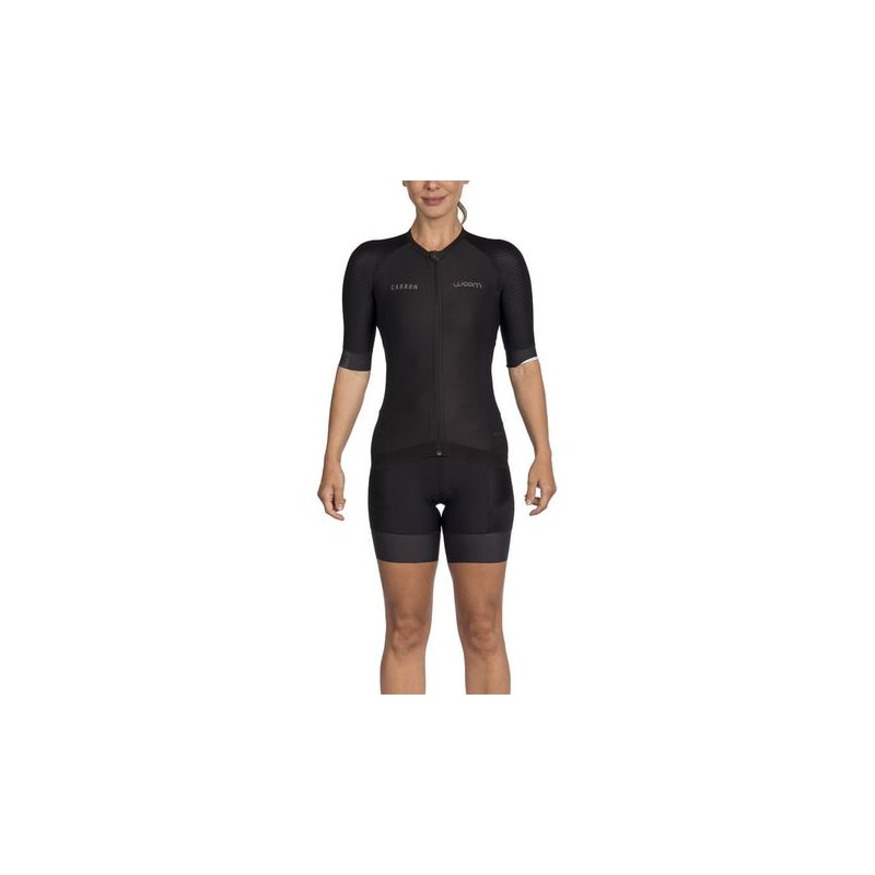 TOP WOOM TRIATHLON C/MANGA CARBON BLACK LEGEND FEM