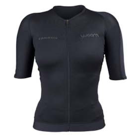 TOP WOOM TRIATHLON C/MANGA CARBON STORM 2023 FEMININO